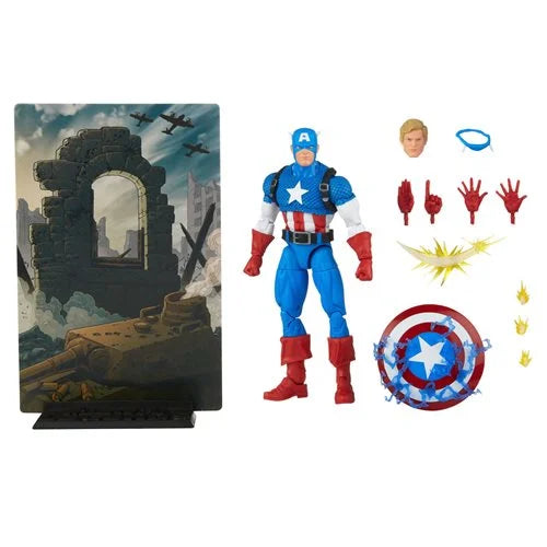 Marvel Legends Series 20th Anniversary Series 1 Captain America 6-inch Action Figure