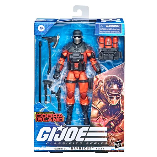 G.I. Joe Classified Series Special Missions: Cobra Island Gabriel Barbecue Kelly 6-Inch Action Figure