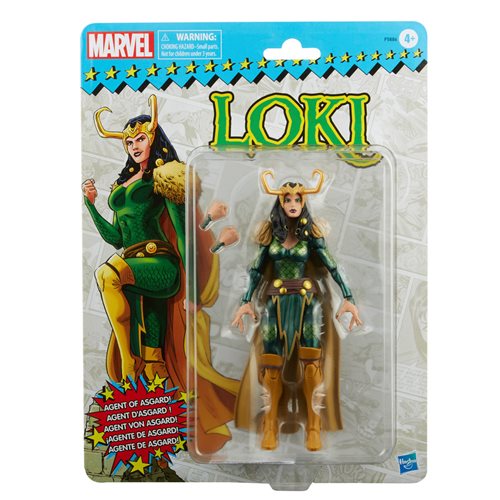 Marvel Legends Agent of Asgard Retro Loki 6-Inch Action Figure